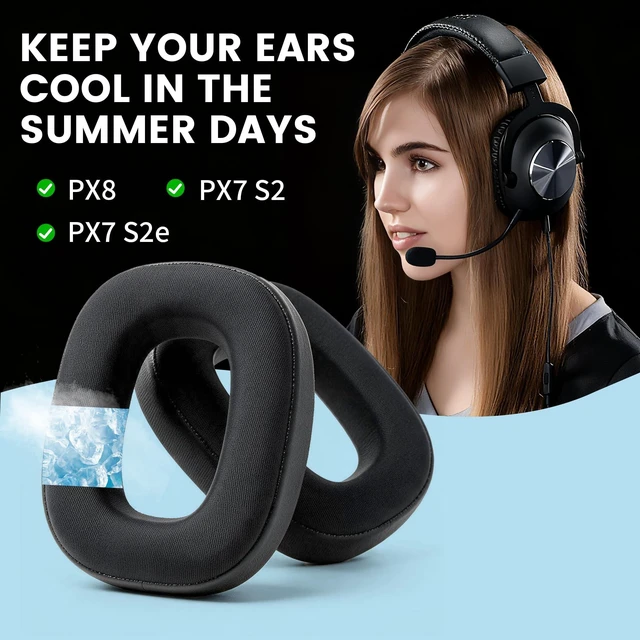 Alt view image 4 of 5 - Lukvcoe Cooling Gel Earpads for Bowers & Wilkins PX8/PX7 S2/PX7 S2e Headset