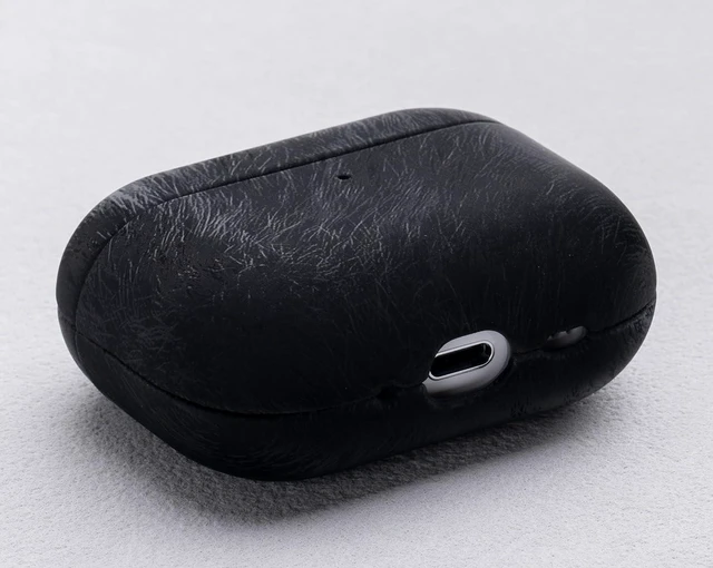 Alt view image 2 of 5 - LOPIE for AirPods Pro 3 Case Cover, Vegan Leather with a Satin-Like Surface