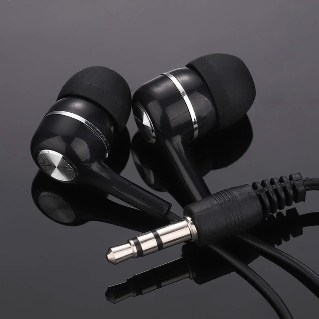 Alt view image 2 of 5 - Yoley Bulk Earbuds Headphones 100 Pack for School Classroom Kids, Wholesale Durable Wired Earphones Class Set to Students Teens and Adult (Black)