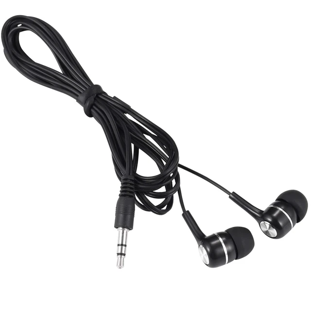 Alt view image 4 of 5 - Yoley Bulk Earbuds Headphones 100 Pack for School Classroom Kids, Wholesale Durable Wired Earphones Class Set to Students Teens and Adult (Black)