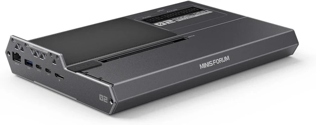 Main image of MINISFORUM DEG2 eGPU Docking Station for OCuLink and USB4 V2, (Supports TBT5), Graphics Card Extension Enclosure, Works with ATX/SFX Power Supplies, Features M.2 Slot,2.5G LAN Portand USB 3.2 Port