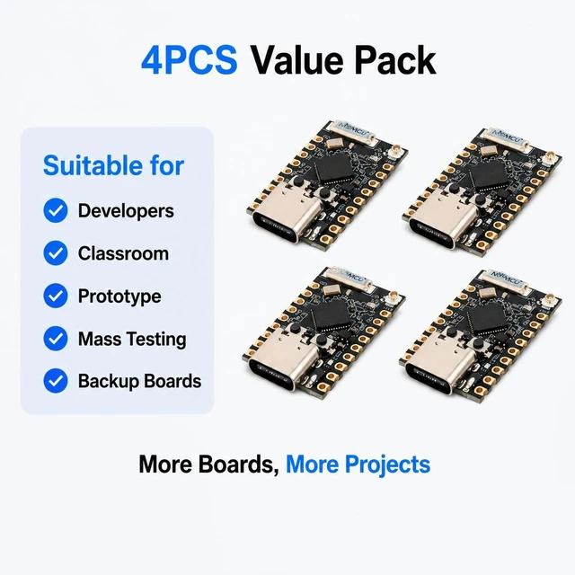 Alt view image 2 of 5 - ESP32-C5 Mini Development Board ESP32-C5HF4 RISC-V 32-bit