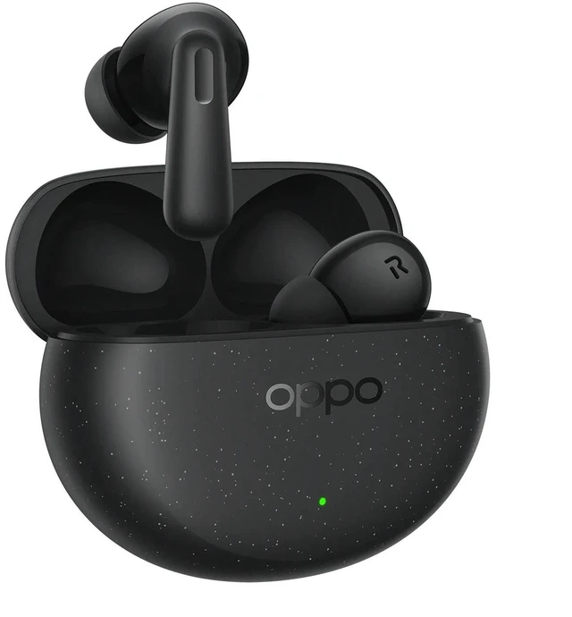 Main image of OPPO Enco Air4 Pro True Wireless Earbuds, Bluetooth 5.4 in-Ear Headphones Stereo, Hi-Res Audio, 44H Playtime, 49dB Noise Cancelling, Transparency Mode, Triple-Mic System, Deep Bass, IP55, Black