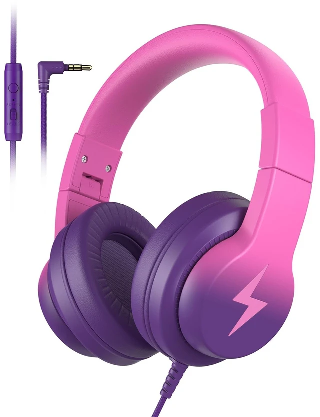 Main image of Candy Bila Wired Kids Headphones for School, Over-Ear for Boys Girls