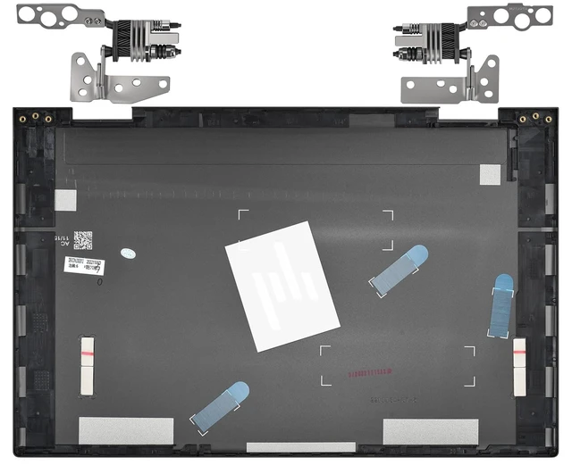 Alt view image 3 of 5 - Replacement LCD Back Cover Top Lid with Hinges for HP Envy 15-EW 15-EY 15Z-EY 15T-EW, Envy 15-ey0023dx 15-ew1073cl 15-ew0012dx 15z-ey100 15z-ey000 Series Laptop P/N: N09644-001 N09646-001, Gray