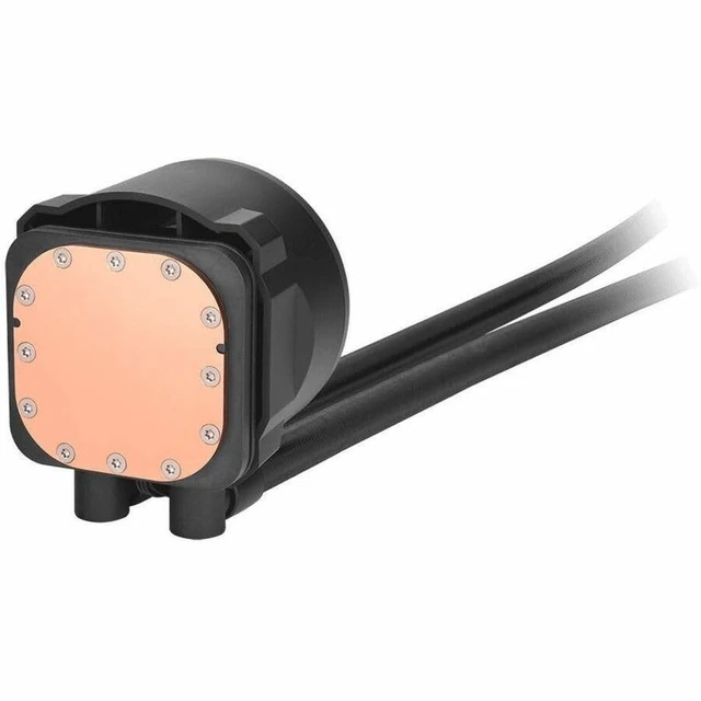 Alt view image 4 of 5 - Thermaltake TH420 ARGB Sync V2 CPU Liquid Cooler/AlO Liquid Cooling/Fan 140mm*3/PWM 500~2000 RPM/Mirror Waterblock/MB ARGB Sync Control, CL-W376-PL14SW-A , Black