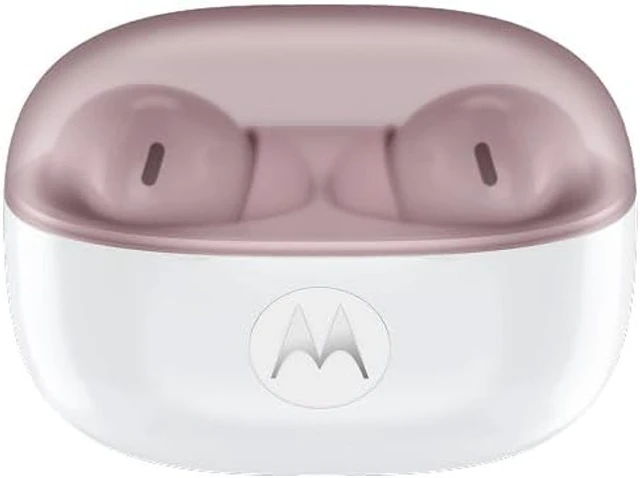 Alt view image 2 of 5 - Motorola Moto Buds 2 in-Ear Headphones, 11mm Dynamic Drivers, Active Noise Cancellation, Bluetooth 6.0, Low-Latency HD Audio (Pantone Violet Ice)