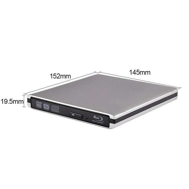Alt view image 5 of 5 - USB C Type C USB 3.0 External 3D HD Blue ray Player for MacBook pro USB C Blue ray Reader Combo DVD Burner Drive for MacBook Pro MacBook Air iMac All Laptop and Desktop pc