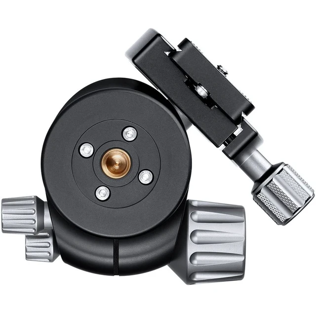 Alt view image 5 of 5 - Leofoto - LH-47 Ball Head with QP-70N Quick Release Plate - Rock Solid, Professional Ball Head - Load Capacity: 22 kg - LH-47
