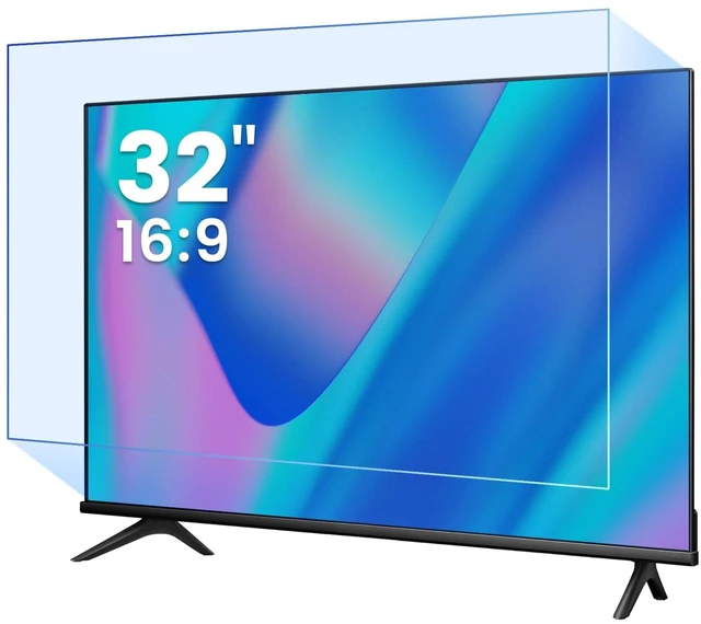 Main image of F FORITO 32" Anti Blue Light Matte TV Screen Protector, Anti Glare for 16:9