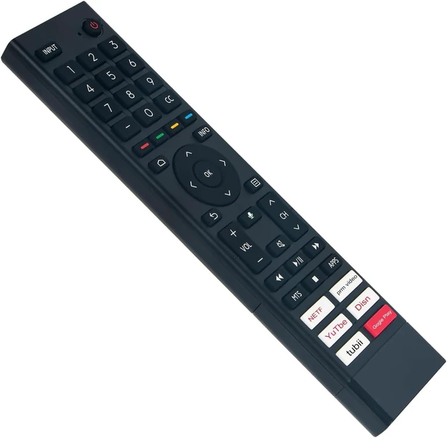 Alt view image 3 of 5 - ERF3AA80 Voice Replacement Remote Control Fit for Hisense Android Smart TV