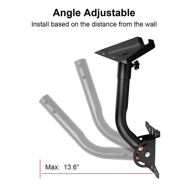 Alt view image 4 of 5 - MOSECYOU Mount Kits for Starlink Gen3, Dish Quick Removal Desig, Wall Mount