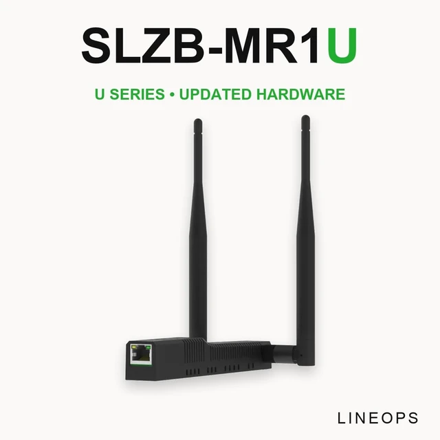 Alt view image 4 of 4 - SLZB-MR1U - Zigbee 3.0 to Ethernet, USB and WiFi Adapter with PoE, Works with Zigbee2MQTT, Home Assistant and ZHA (SLZB-MR1U)