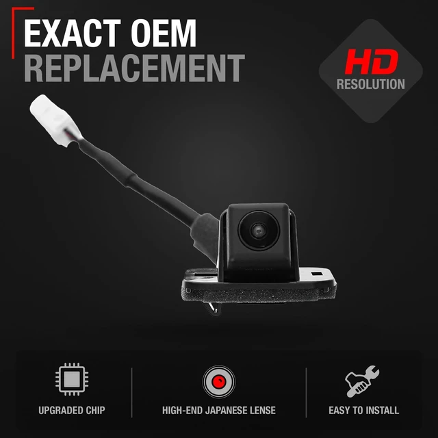 Alt view image 2 of 5 - Backup Camera - Compatible with 2013 Honda Accord Sedan EX-L, 2013 Honda Accord Sedan Touring, 2014-2015 Honda Accord Hybrid EX-L, 2014-2015 Honda Accord Hybrid Touring - OEM 39530T2AA01, HO1960117