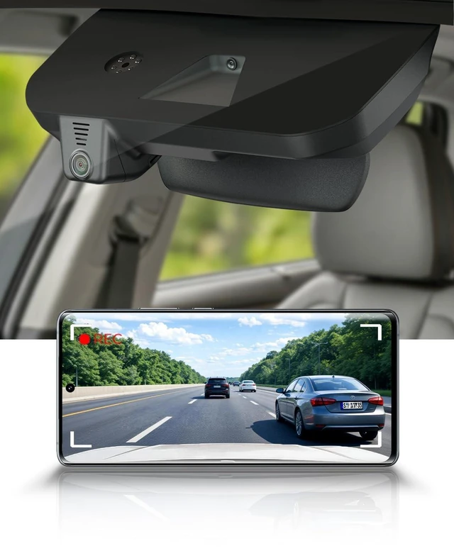 Main image of Fitcamx 4K Dash Cam Suitable for Honda Ridgeline 2017-2026 (DZ-0337/NO Sensor Bump), OEM Factory Look, UHD 2160P Video, Built-in WiFi & APP, Loop Recording, G-Sensor, Easy to Install, 64GB Card