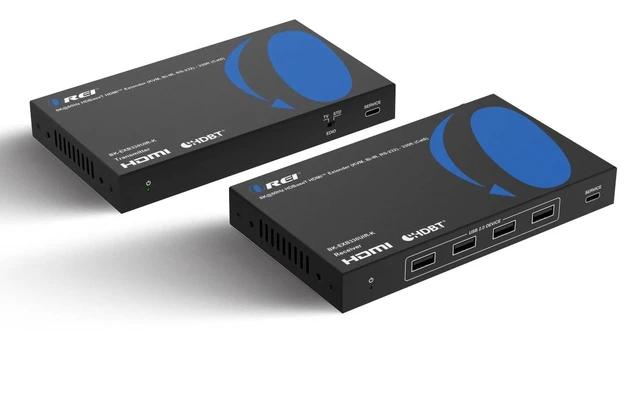 Main image of OREI 8K HDBaseT HDMI Balun 330ft, KVM, Bi-IR, RS-232, PoC, Dolby Atmos, VRR