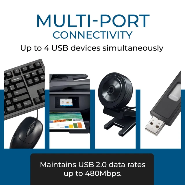Alt view image 4 of 5 - OREI 8K HDBaseT HDMI Balun 330ft, KVM, Bi-IR, RS-232, PoC, Dolby Atmos, VRR