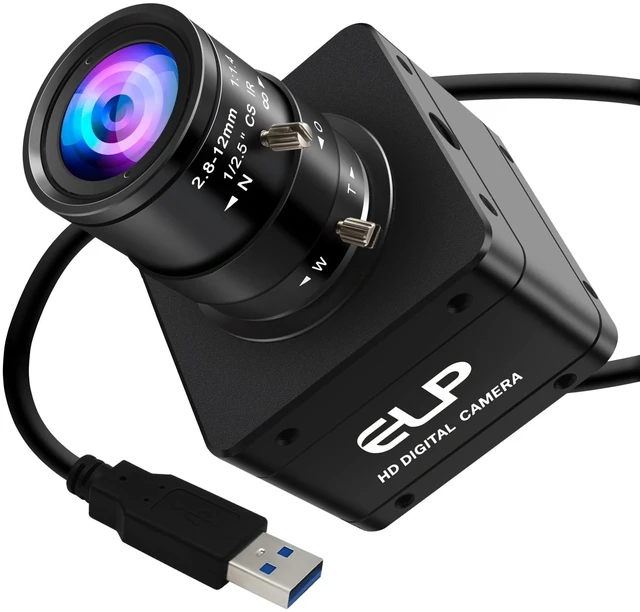 Main image of Global Shutter USB Camera, High Speed HD 200fps Manual Focus USB3.0 Webcam