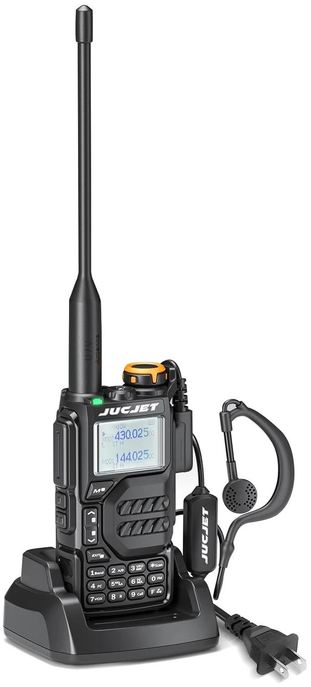 Main image of JUCJET UV-K5 Ham Radio, Handheld Transceiver, 200 Channels, 1-Pack