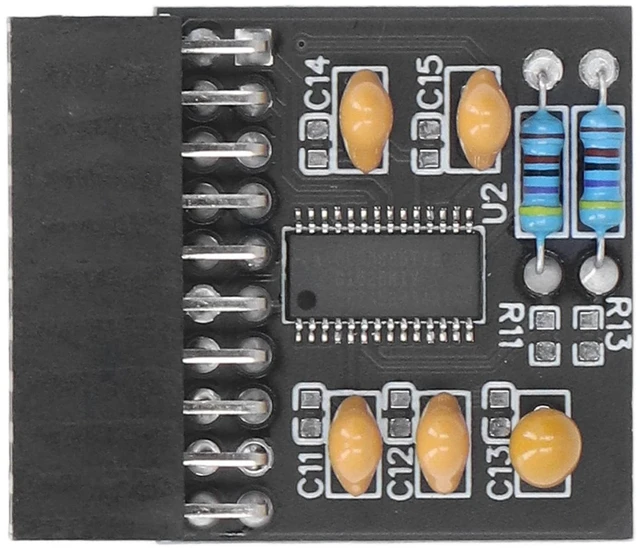 Main image of TPM 2.0 Security Module 20-Pin Trusted Platform for PC Motherboard Encryption and System Security Protection
