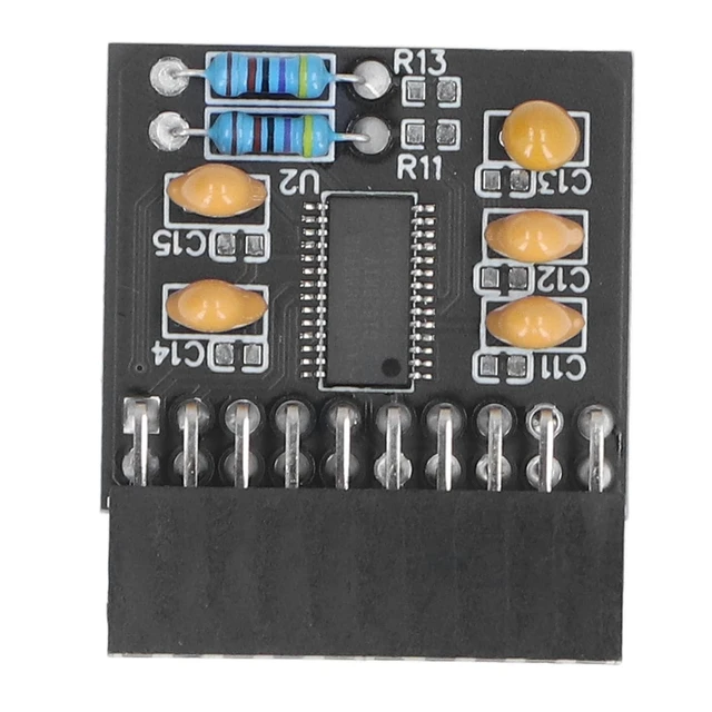 Alt view image 5 of 5 - TPM 2.0 Security Module 20-Pin Trusted Platform for PC Motherboard Encryption and System Security Protection