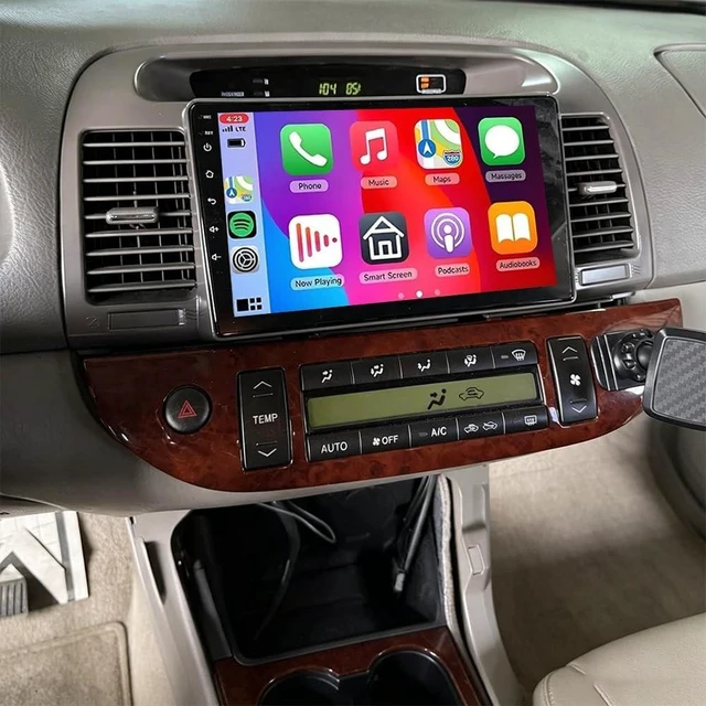 Main image of 4+64G Double Din Car Stereo for Toyota Camry 2002-2006 Radio with Wireless Carplay Android Auto, 10 inch Touch Screen Radio for Camry Stereo Head Unit with Backup Camera Bluetooth FM/RDS DSP GP