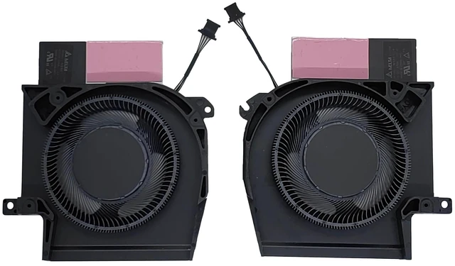 Main image of LANDALANYA Replacement New CPU and GPU Cooling Fan for DELL Alienware X16 R1 Laptop NS8CC24-22F13 NS8CC23-22F12 DC12V 0.50A