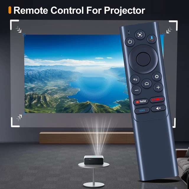 Alt view image 2 of 5 - Replacement Remote Control for Nebula Cosmos 4K SE, D0442X D2351 Projector