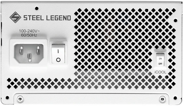 Alt view image 3 of 5 - ASRock Steel Legend SL-1000GW 1000W 80 Plus Gold & Cybenetics Platinum Full Modular Power Supply ATX3.1 PCIe5.1 Ready with Dual Color 12V-2x6 Cable 10 Years Warranty White Edition Japanese Capacitor