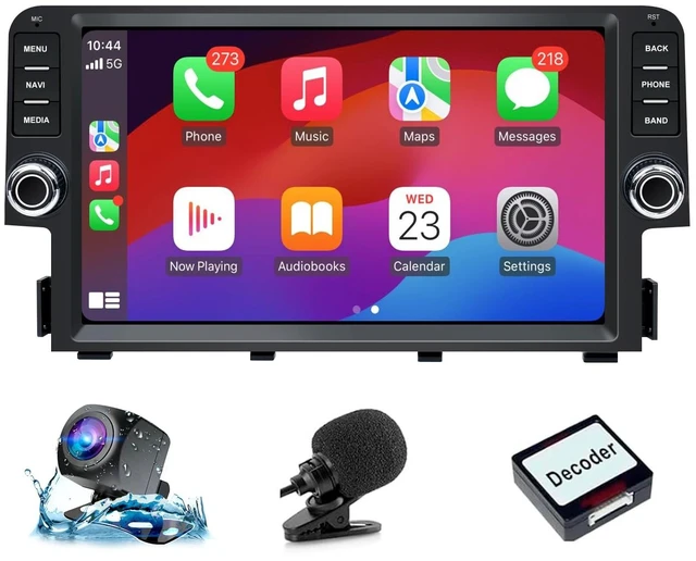 Main image of Car Radio for Honda Civic 2016-2021 with CarPlay Camera Bluetooth GPS Navi