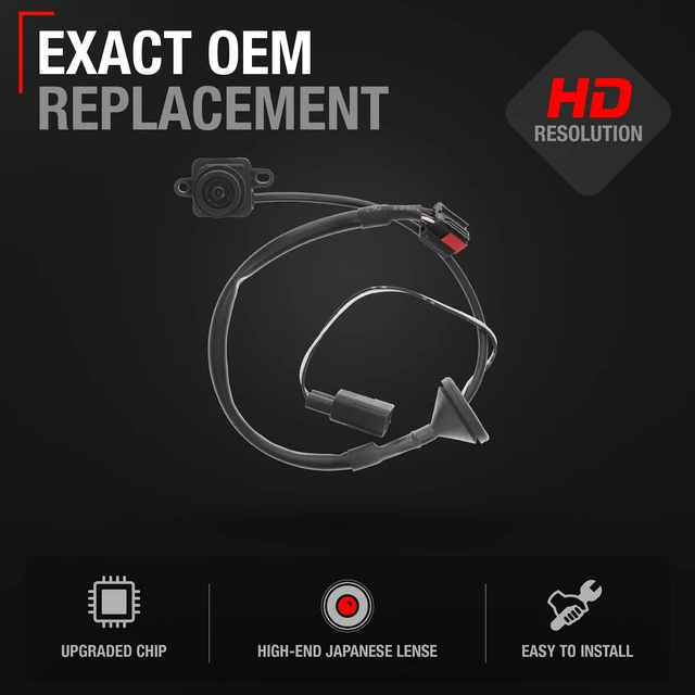 Alt view image 2 of 5 - T1A Rear View Backup Camera Compatible with 07-17 Jeep Patriot & Compass
