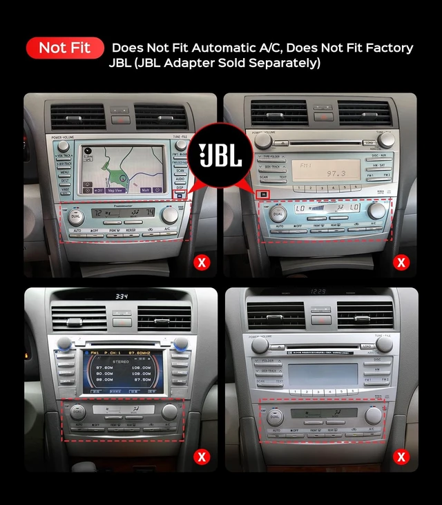Alt view image 5 of 5 - Android 4G+64G 9 Car Stereo Radio for Toyota Camry 2007-2011