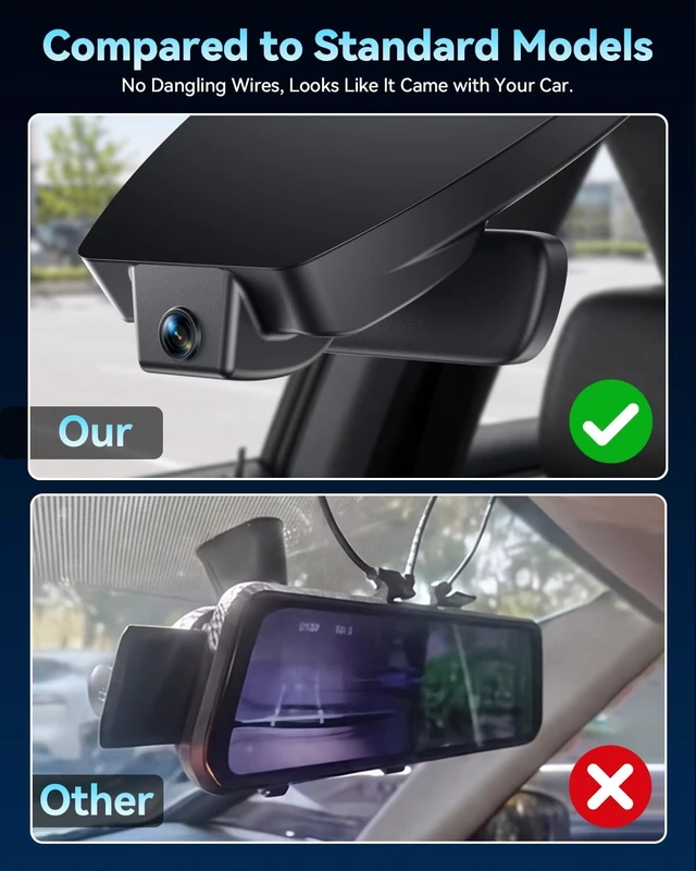 Alt view image 4 of 5 - OVAMAN OEM-Fit Dash Cam for Toyota Corolla Cross 2023-2026