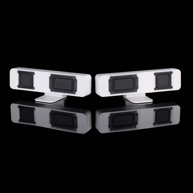 Alt view image 4 of 5 - DROP BMR1 V2 Nearfield Monitors Compact Desktop Speakers White
