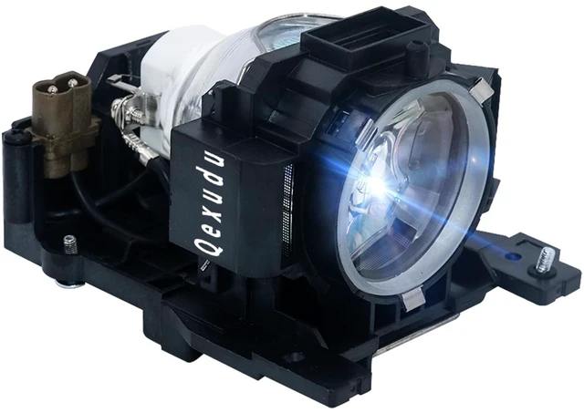 Main image of Qexudu DT00891 Replacement Projector Lamp Bulb for Hitachi CP-A100 CP-A100W ED-A100 ED-A110 ED-A111 CP-A101 CP-A100 CP-A100J CP-A101 ED-A100 ED-A100J ED-A110 ED-A110J HCP-A8 with Housing