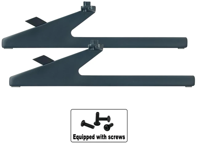 Alt view image 2 of 5 - New 75U7H TV Base Stand Legs Replaced fit for Hisense 75" 4K Quantum Dot QLED Smart TV 75U7H -Black