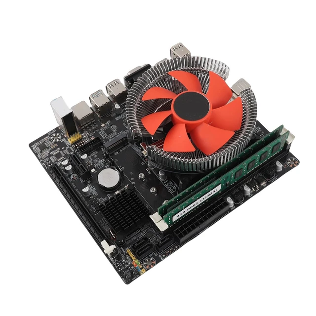 Alt view image 2 of 4 - SUNGOOYUE B75 Motherboard Set, Core i5 3470 CPU 8GB DDR3 RAM with Cooling Fan, for Desktop Computer PC
