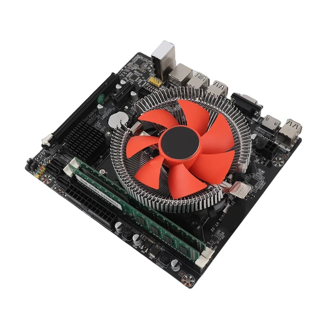 Alt view image 4 of 4 - SUNGOOYUE B75 Motherboard Set, Core i5 3470 CPU 8GB DDR3 RAM with Cooling Fan, for Desktop Computer PC