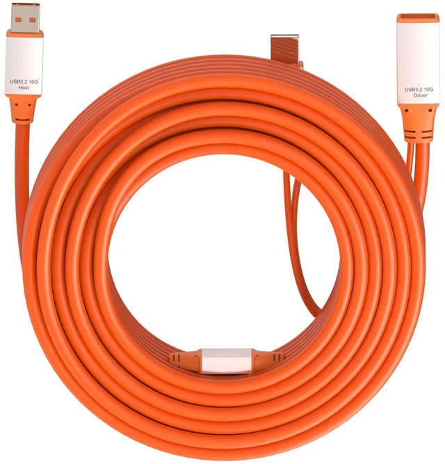 Alt view image 4 of 5 - OkyLink Active USB 3.2 Gen 2 Extension Cable 10Gbps, 10Gbps, 50ft