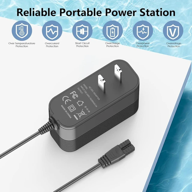 Alt view image 4 of 5 - 21.5V Power Charger for Pool Vacuum Compatible with OGERY PCT406T & LanOcean PCT406T Pool Vacuum Cleaner Charger