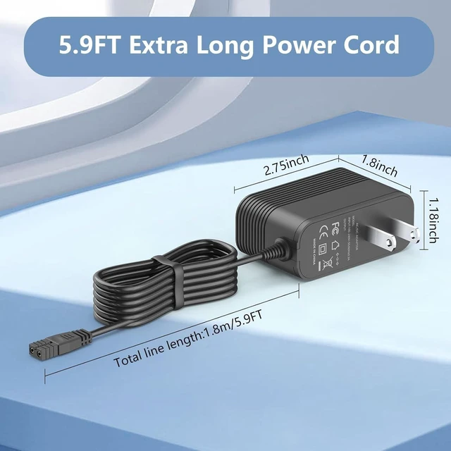 Alt view image 5 of 5 - 21.5V Power Charger for Pool Vacuum Compatible with OGERY PCT406T & LanOcean PCT406T Pool Vacuum Cleaner Charger