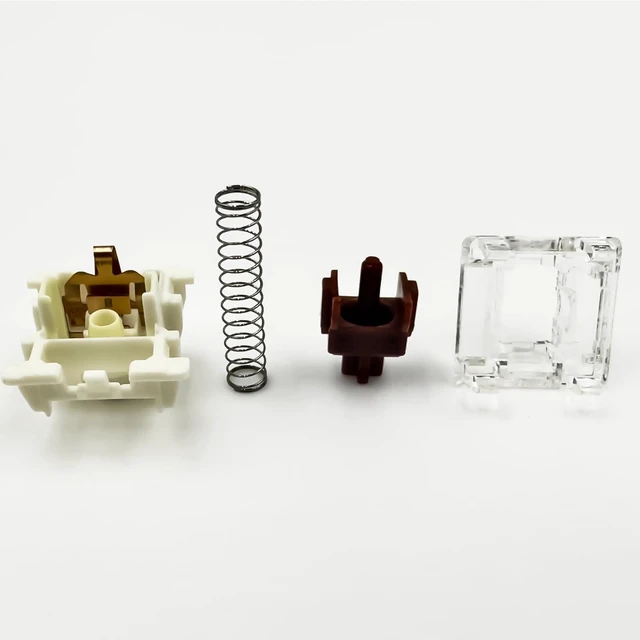 Alt view image 3 of 5 - Zjmehty Gateron G Pro 3.0 Brown Switches for Mechanical Keyboard,3-Pin 55gf Tactile Feel/Pre-Lubed/Pin-Enhanced Switches(90pcs,Brown,3-Pin)