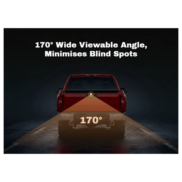 Alt view image 3 of 5 - XTRONS AHD 1080P Tailgate Handle Backup Camera for Chevrolet Silverado GMC Sierra 2007-2014, 1920x1080, 170 Wide View, IP68 Waterproof, Factory Integration, Night Vision