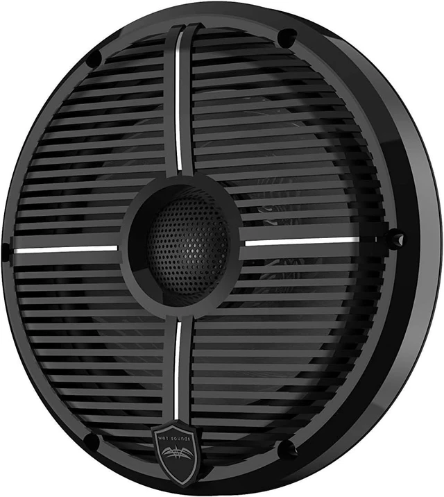 Alt view image 5 of 5 - wet sounds ^^ REVO 8 XW-B V3 ^^ High Output Component Style 8" Marine Coaxial Speaker with RGB Backlighting and Enclosed Black XW Grille