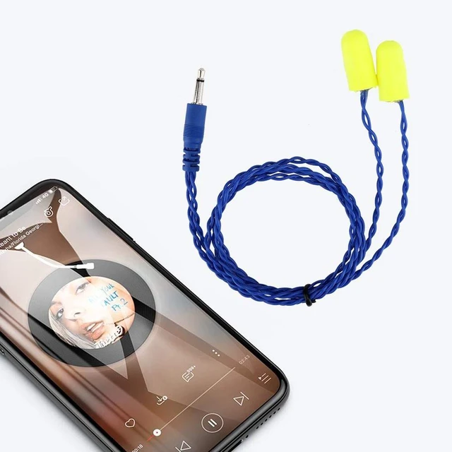 Main image of Tangxi Auto Racing Mini Noise Reduction Foam Earbuds, 3.5mm 1/8" Plug Mono Racing Speakers, Lightweight & Comfortable for Travel