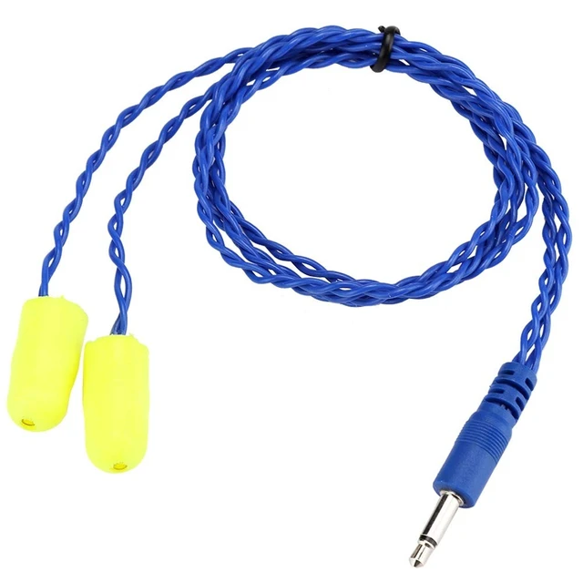 Alt view image 4 of 5 - Tangxi Auto Racing Mini Noise Reduction Foam Earbuds, 3.5mm 1/8" Plug Mono Racing Speakers, Lightweight & Comfortable for Travel