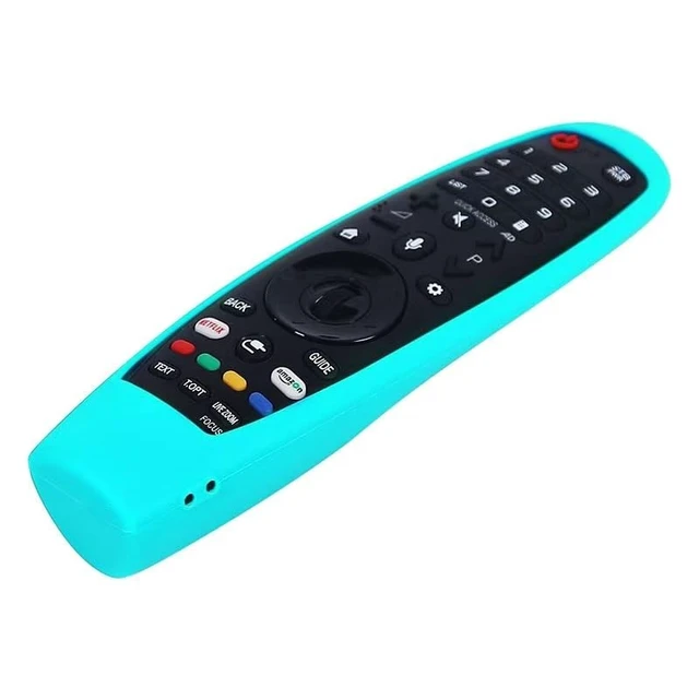 Alt view image 2 of 5 - Replacement for LG Magic Voice Remote Control for 2017-2022 Smart TV, MR22GA MR21GA MR20GA MR19BA AKB75855501 Magic Remote with Voice and Pointer Function (LG20 Remote+Blue case)