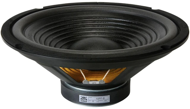 Main image of GRS 10PF-8 10" Paper Cone Foam Surround Woofer