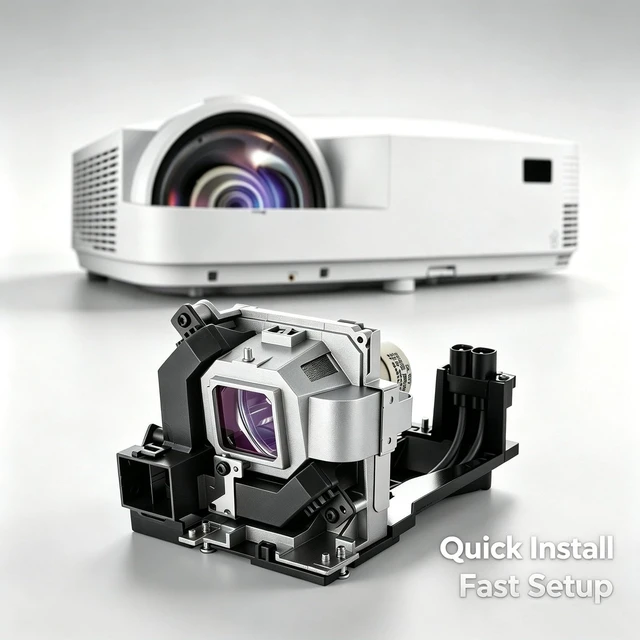 Alt view image 3 of 5 - Litance Projector Lamp Bulb NP30LP for NEC NP-M332XS M352WS M402H M403H