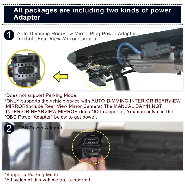 Alt view image 3 of 5 - mangoal STARVIS 2 Front 4K HDR Dash Cam IMX678, Custom Fit for 12th Gen Suburban / 5th Gen Tahoe 2021-2022(Model B), 5GHz WiFi, GPS, 64GB Card
